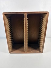 Vintage Solid Wood CD Storage