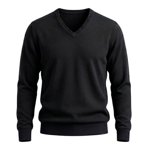 Mens neck jumper sweater - mens, v
