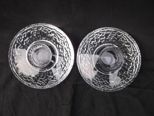 Pair vintage discus pattern - pair, of