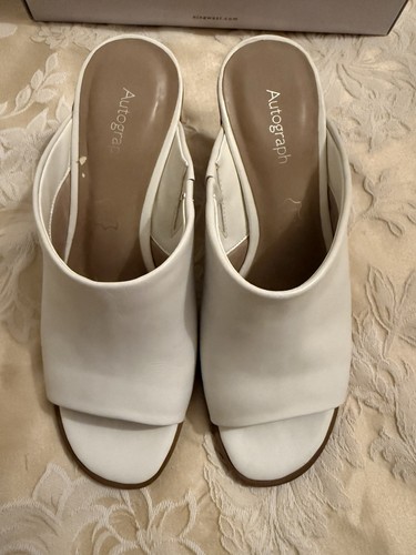 Marks spencer white leather - &,