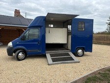 2008 NISSIAN INTERSTAR 6 SPEED HORSE BOX LORRY 3.5 TON WITH AC LONG MOT