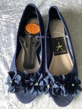 Women’s Open Toe Ballerina Ballet Dolly Pumps Slip On Ladies Flat Boat Shoes 4