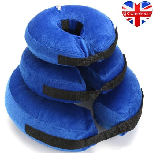 Dog cat inflatable collar soft - inflatable,