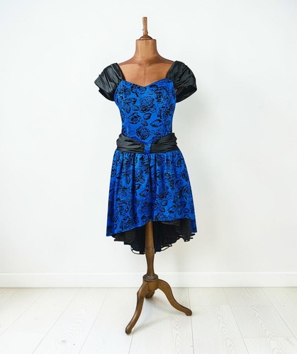 Vintage 80s prom dress evening - prom,