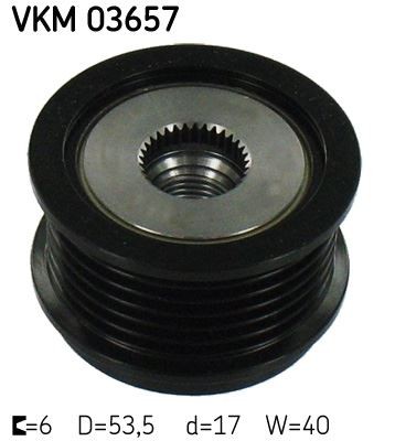 Alternator freewheel clutch - alternator,
