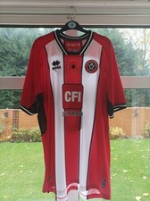 Sheffield United Poppy Home Football Shirt, Size XXXL, Lest We Forget number 8 