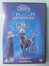 Disney Olaf's Frozen Adventure DVD Featuring 4 New Original Songs Cert U~Elsa ?