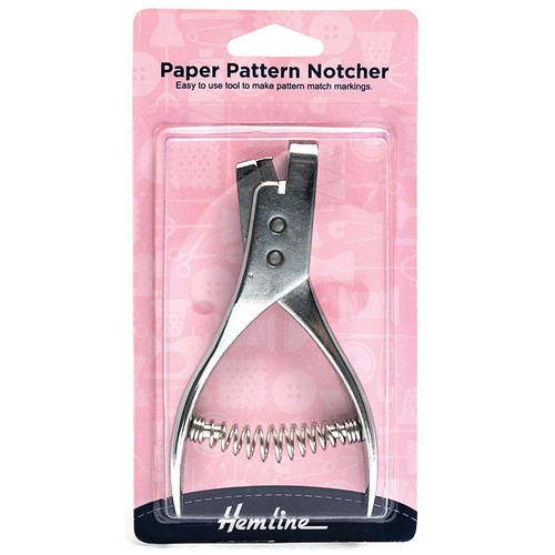 Hemline paper pattern - pattern, notcher