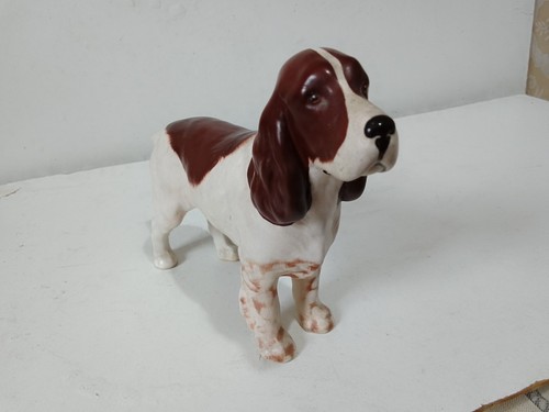 Springer spaniel ceramic dog - springer, spaniel,