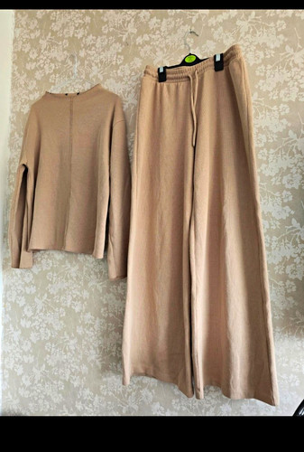 Women zara beige knit - beige,