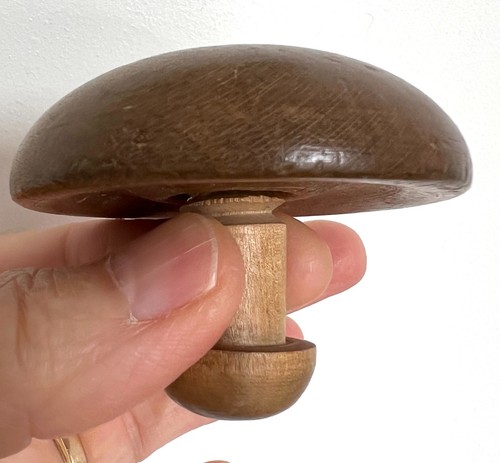 Vintage wooden darning - vintage,