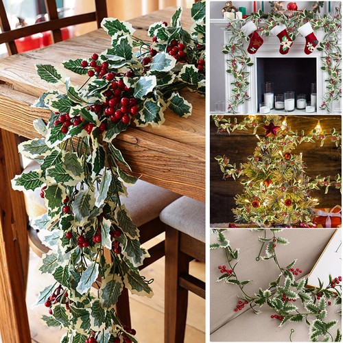Artificial green holly - holly, and