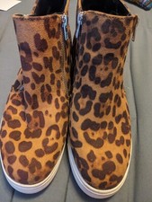 Size 10 Cheetah Print Wedge