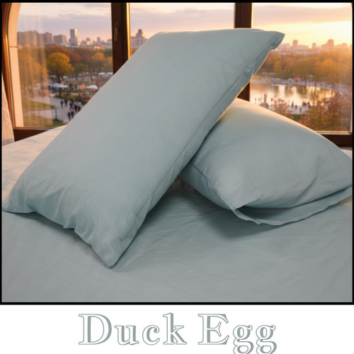 Polycotton pillowcases - 2x,