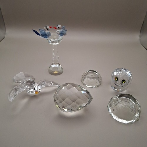 Selection cut glass - of, crystal