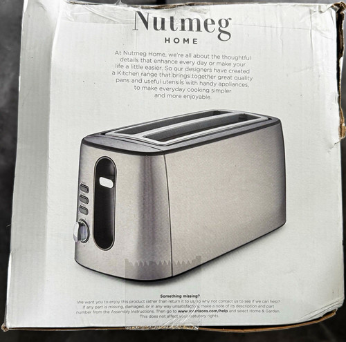 Nutmeg home stainless - stainless, steel