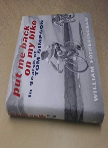 Put back bike in - back, on