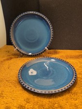 2 x Denby Reflex Blue Dinner