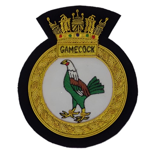 Hms gamecock - hms, (rnas