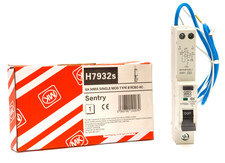 MK SENTRY 6A 6 AMP B6 RCBO