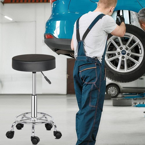 Rolling garage stool - rolling,