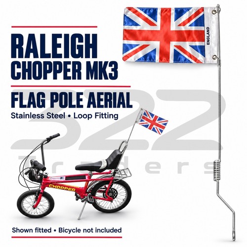 Flag pole aerial - aerial, for
