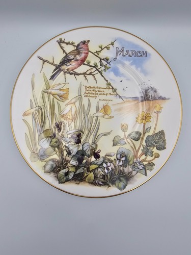 Caverswall march plate country - plate,