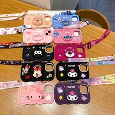 Cartoon stitch silicone strap - cartoon,
