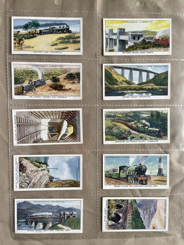 Churchman cigarette cards - cigarette,