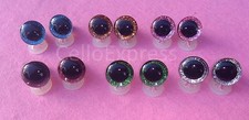 Eyes with plastic backs - 3d,