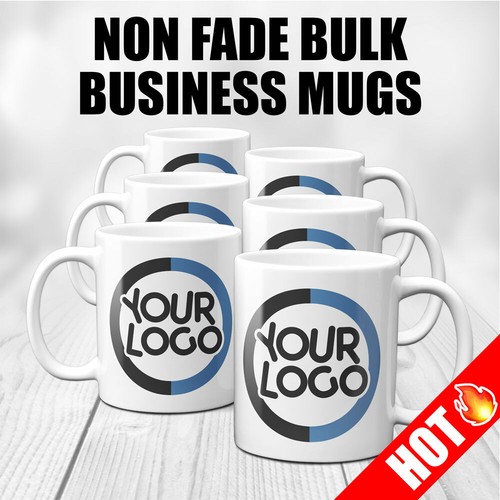Custom printed business mugs - custom,