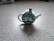  Past Times , Mini Art Deco.Ceramic Teapot 