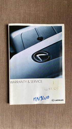 Lexus is300h service book - is300h,