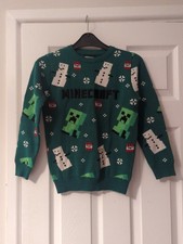Minecraft Christmas Jumper for