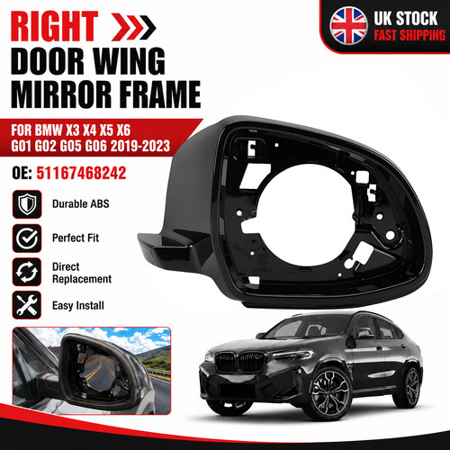 Right wing door mirror frame - door,
