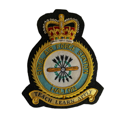 Raf halton blazer badge - halton,