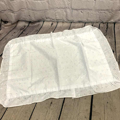 Vintage cot pillowcase - vintage,