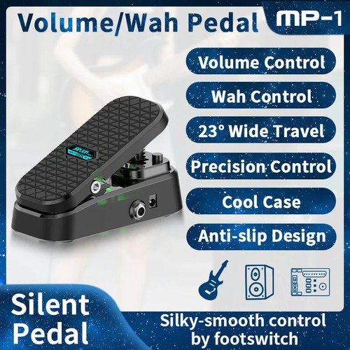 Wah volume pedal silent slide - wah,