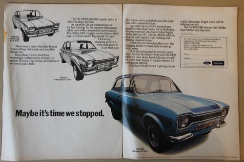 Original magazine advert ford - magazine, advert:
