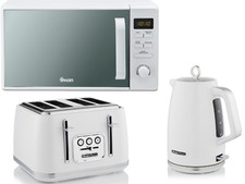Swan Elegance White Kettle, 4
