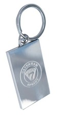 Keyring with Caterham  Super 7 Engraved on Front + your text on the reverse 