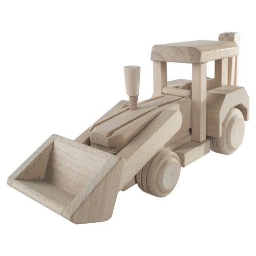 Wooden construction excavator - construction,