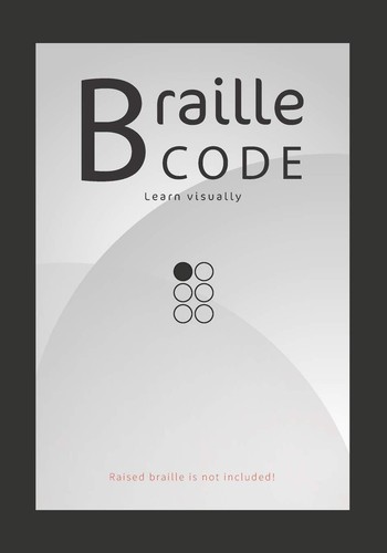 Braille code learn visually - braille,