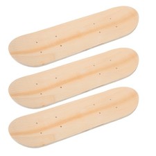 3pcs plain wooden blank - 3pcs,