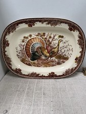 Turkey Serving Plate Oval