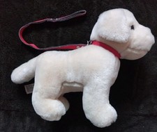 Keel Toys Golden Labrador Dog w/ Lead & Collar Plush Simply Soft Collection 14"