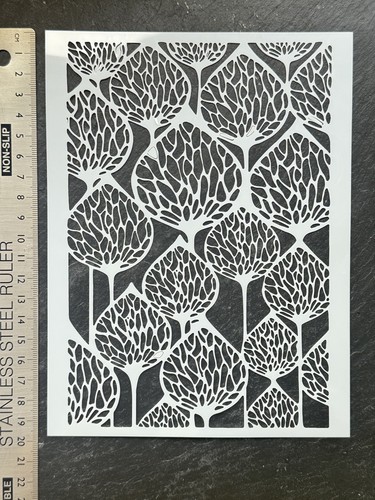 Stencil background tree - stencil,