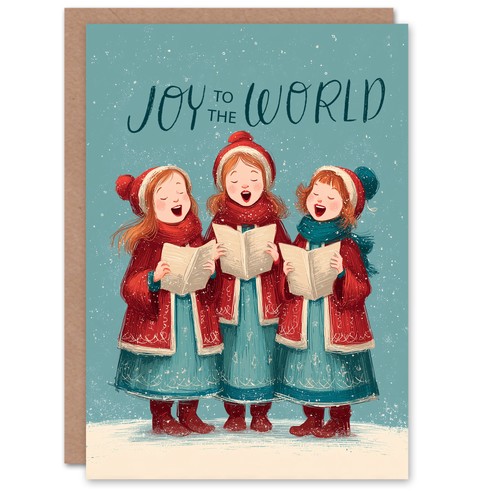 Christmas card joy the - to,