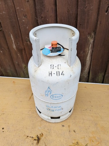 Full esso 7kg butane gas - full,