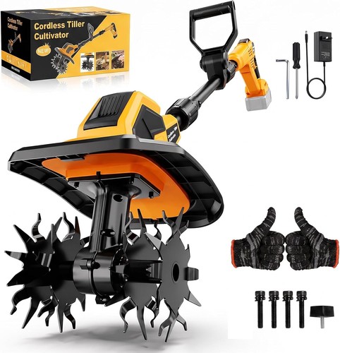 Cordless tiller cultivator for - cordless,